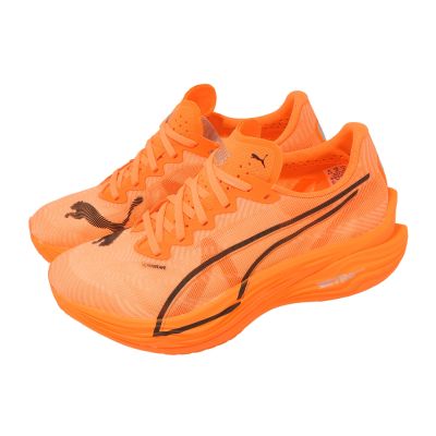 Puma 競速跑鞋 Deviate Nitro Elite 3 Wns 女鞋 橘 氮氣中底 309810-09