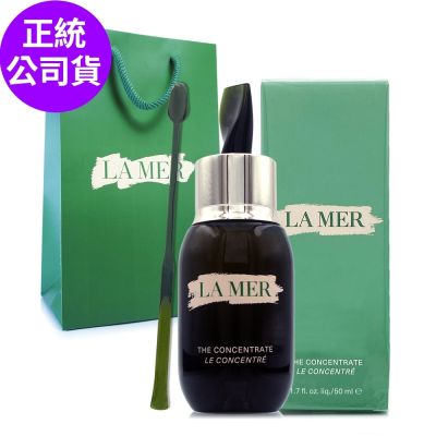 LAMER海洋拉娜 *LA MER海洋拉娜 濃萃雙重修復精華50ml(正統公司貨/附贈原廠挖棒+原廠提袋 )