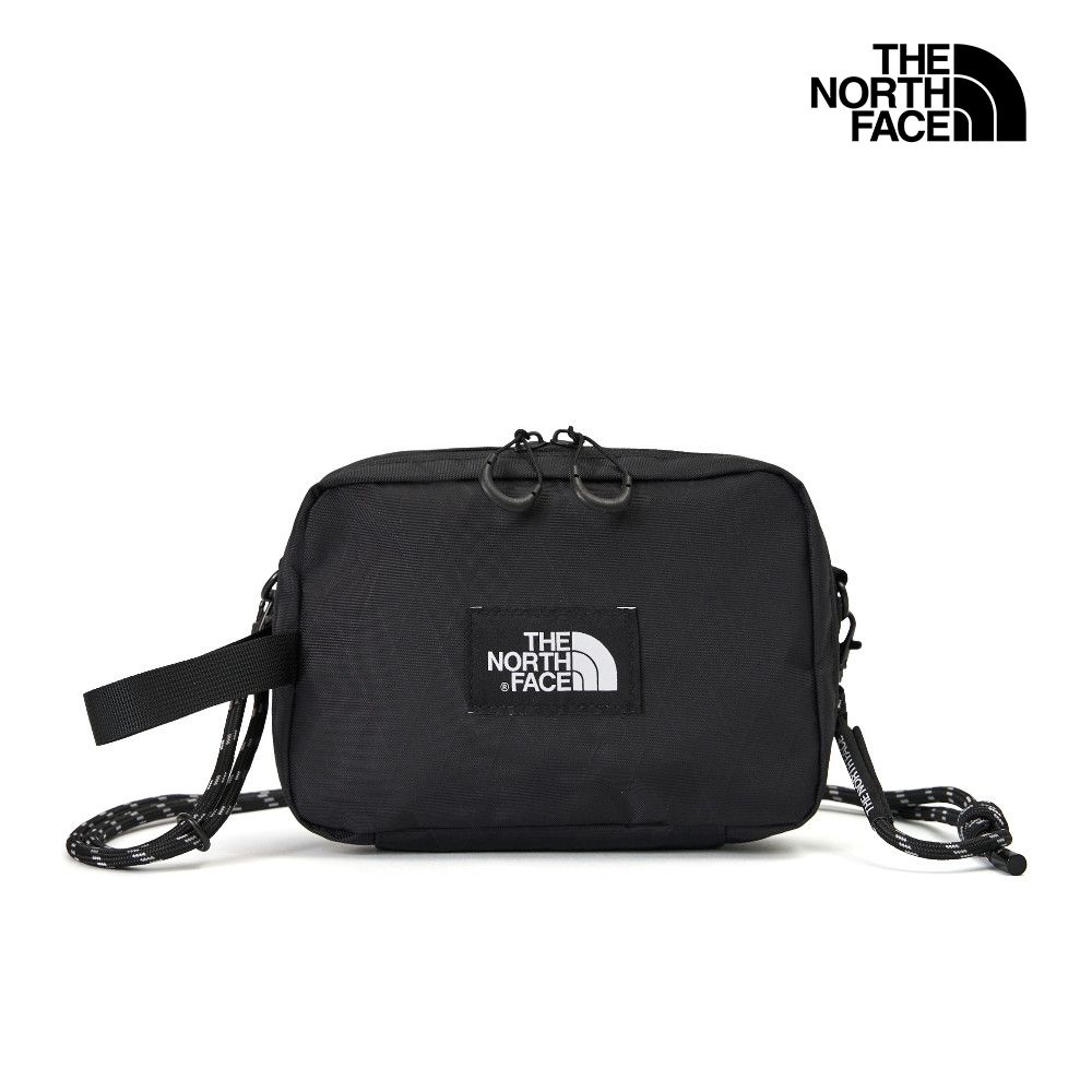 【The North Face 官方旗艦】 北面男女款黑色休閒腰包｜8DJRKX7 斜背包