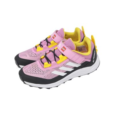 adidas x LEGO Terrex Agravic Flow CF K 中童 童鞋 運動鞋 粉紅 愛迪達 IE4972