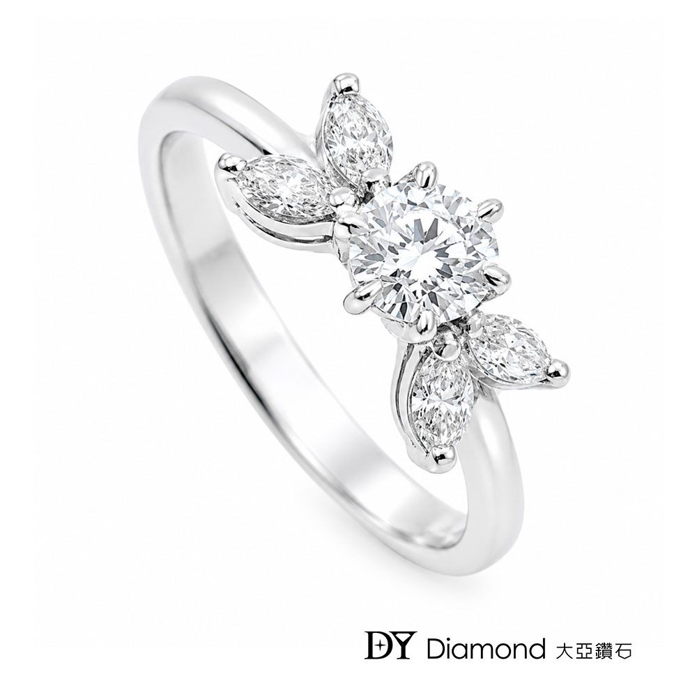 DY Diamond 大亞鑽石 18K金 0.50克拉 F/VS2 求婚鑽戒
