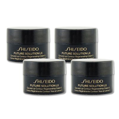 (即期品)SHISEIDO 資生堂 時空琉璃LX極上御藏眼唇霜 2.5ml x 4（效期至2027年03月）
