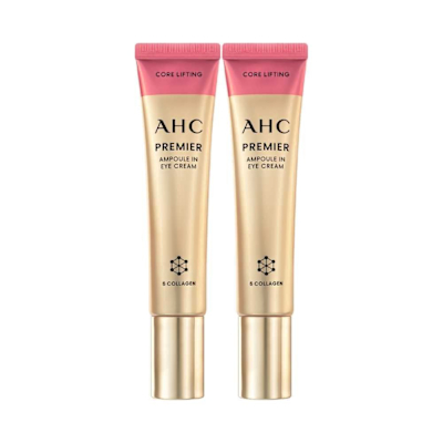 【AHC】大馬士革玫瑰全臉六角修護緊緻眼霜40ml_2入組