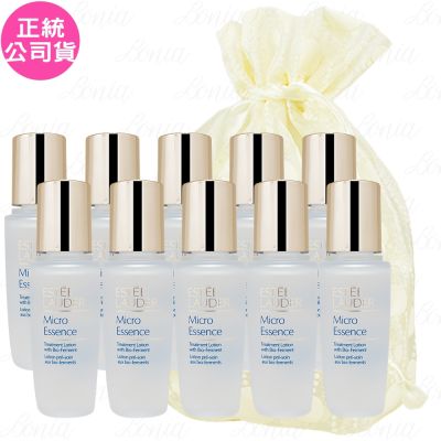 ESTEE LAUDER 雅詩蘭黛 微分子肌底原生露(15ml)(新款)10入旅行袋組(公司貨)