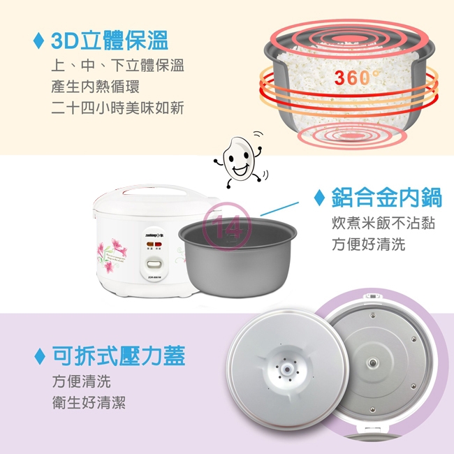 日象ZUSHIANG  ZOR-8061W - 詳情3