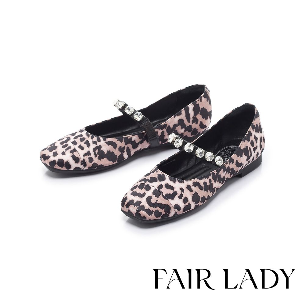 FAIR LADY  一夏穿搭提案｜百搭涼拖・真皮德訓・美型瑪莉珍 多款 均一價 (E款-豹紋)