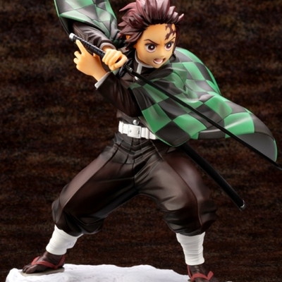 日本正版KOTOBUKIYA壽屋鬼滅之刃ARTFX J竈門炭治郎公仔模型PP840