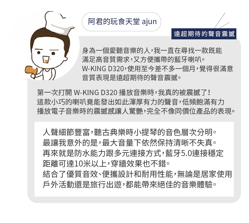 W-KING D320 - 詳情1