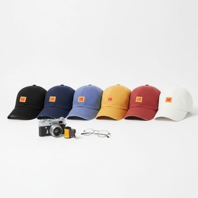 KODAK柯達  經典黃色方形LOGO棒球帽