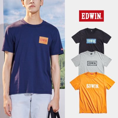 【限時秒殺】EDWIN 男裝 LOGO印花短袖T恤(共4款)