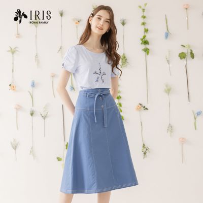 IRIS 艾莉詩-百搭綁帶長裙-42206