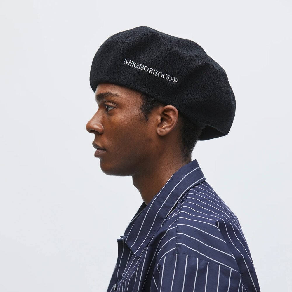 NEIGHBORHOOD SUMMER BERET BLACK 帽子25111NH-HT01 | 毛帽| Yahoo購物中心