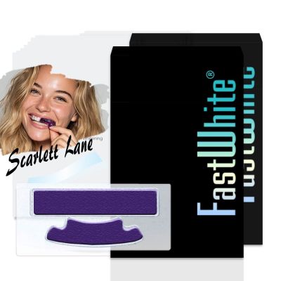FastWhite齒速白 [YAHOO獨家] 紫-牙齒亮白貼片 42天份超殺組（28天份贈14天份) Tooth Whitening Strips