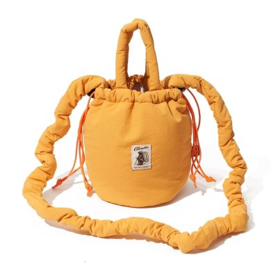 Cobmaster COB PADDED-MUFFIN DRAWSTRING SHOULDER BAG 側背包 YELLOW 813585000020