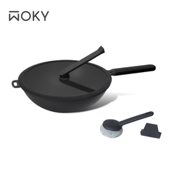 【WOKY 沃廚】恰恰鍋26CM深煎鍋組