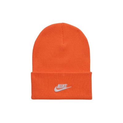 Nike U Nk Peak Beanie Tc Fut F24 L 毛帽 橘色 針織 保暖 帽子 HF0186-803