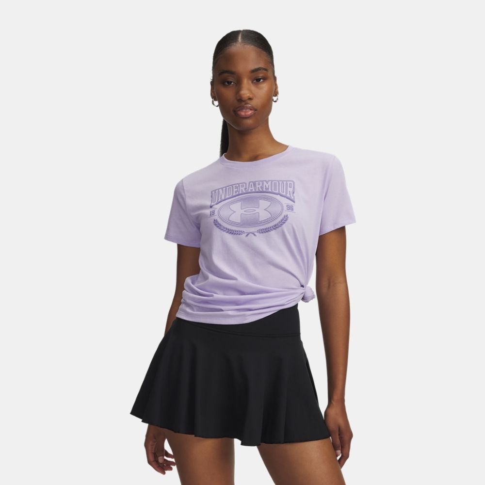 【UNDER ARMOUR】UA 女 短袖T-Shirt 多款任選 (紫)
