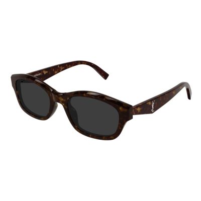【YSL】方形膠框太陽眼鏡(SL M172/F-002)