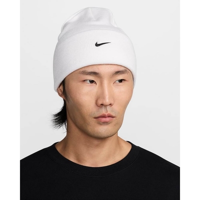 NIKE 耐吉 毛帽-白色 U NK PEAK BEANIE TC SWSH F24 L-HF0187100