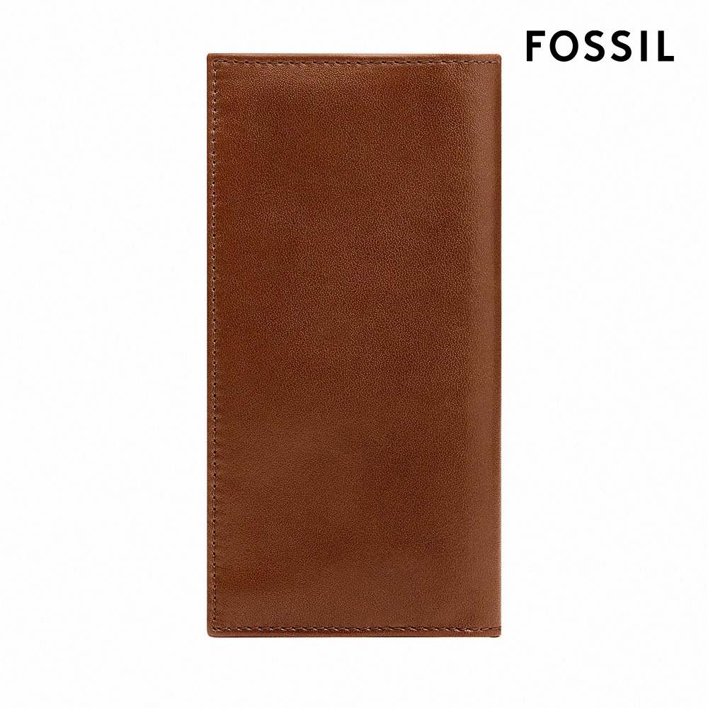 FOSSIL Mykel 真皮長夾-棕色SML1892210 | 中短夾| Yahoo購物中心