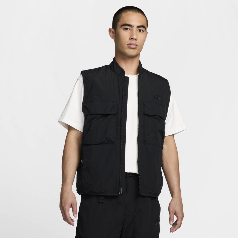 NIKE M TCH WVN VEST ブラックL 新品 NIKE M TCH WVN VEST ブラックL 新品 Nike Tech Men's Woven