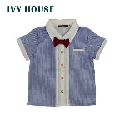 IVY HOUSE 常春藤男幼童正式加領結仿兩件上衣631102(90~120CM)