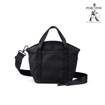 PORTER INTERNATIONAL - 俐落純粹PRIME手提包 - 黑