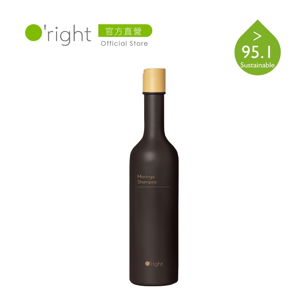 O'right 歐萊德 辣木洗髮精400ml(油脂平衡 舒緩頭皮)