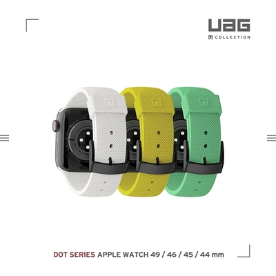 [U] Apple Watch 42/44/45/46/49mm 舒適矽膠錶帶