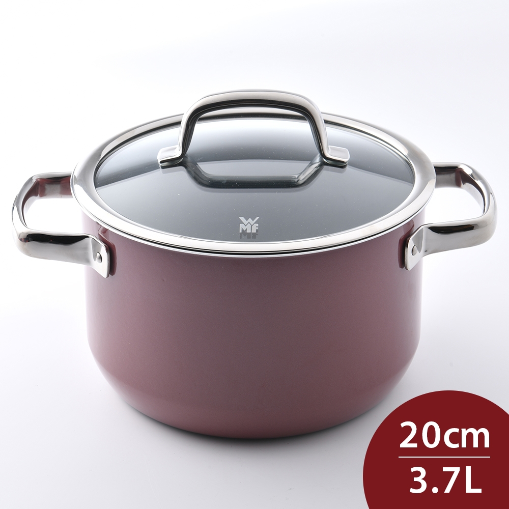 WMF FUSIONTEC 高身燉鍋 (含蓋) 20cm 3.7L 鐵玫瑰 湯鍋 (電磁爐 IH爐可用)