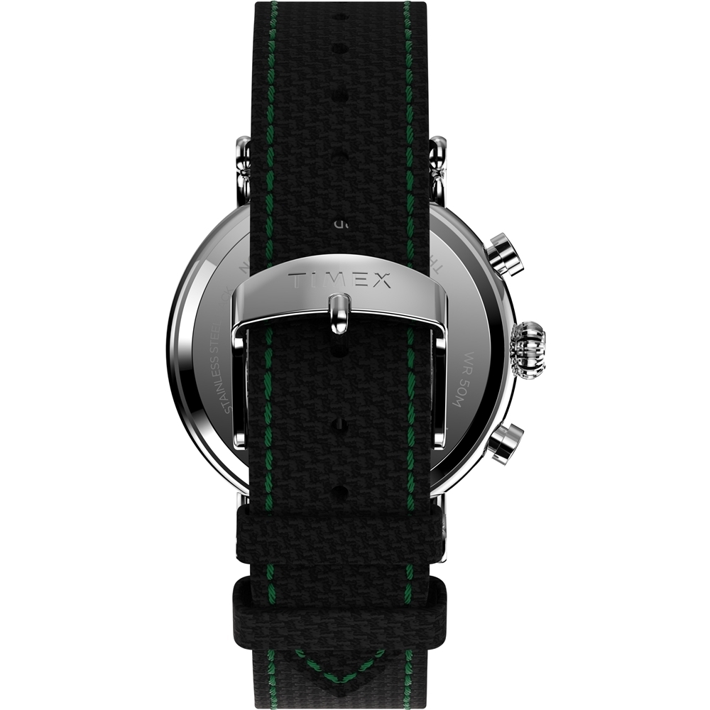 TIMEX 戶外探索三眼計時腕錶-綠X黑帶-TW2V43900-40mm | 三眼
