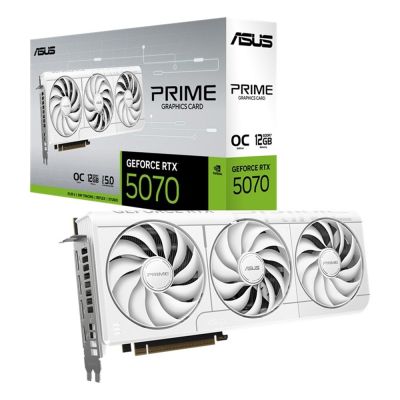 ASUS 華碩 PRIME RTX5070 O12G WHITE 顯示卡(下單折千)