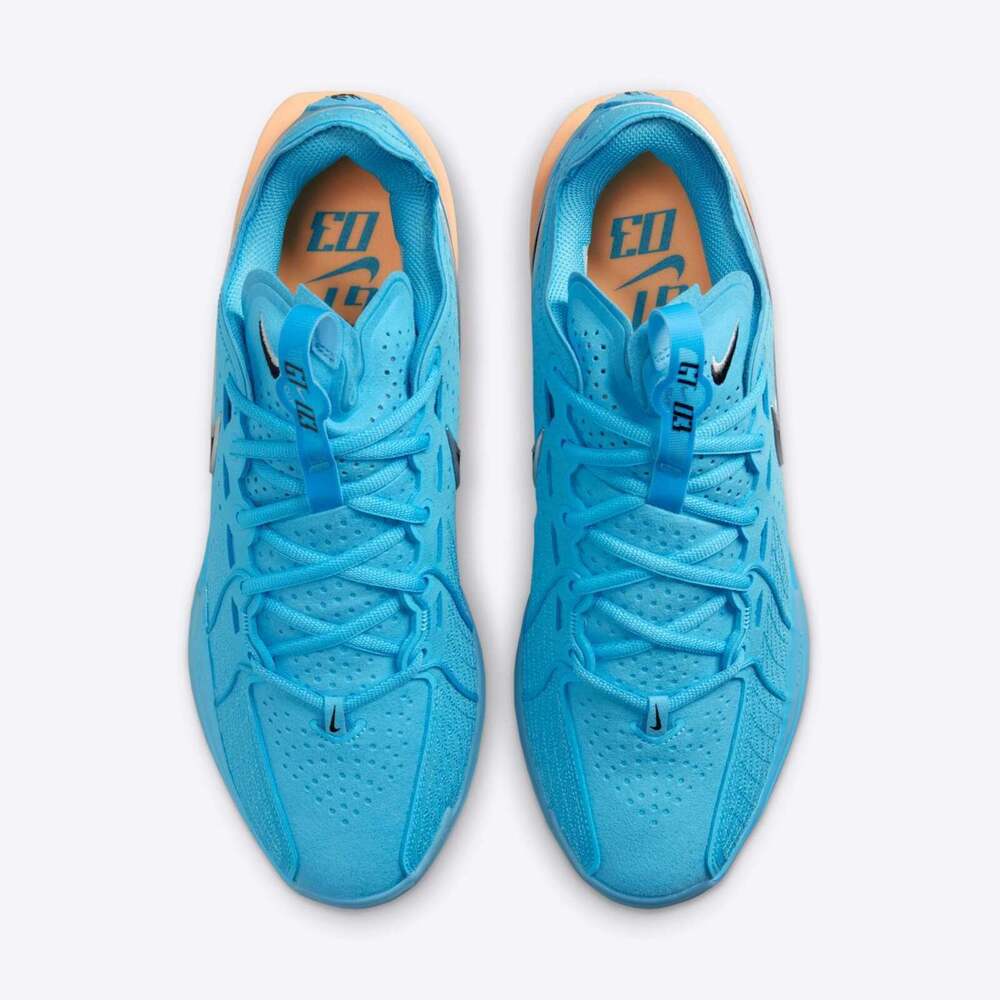 Nike G.T. Cut 3 EP DV2918-404 男籃球鞋運動鞋實戰緩震包覆藍黃黑