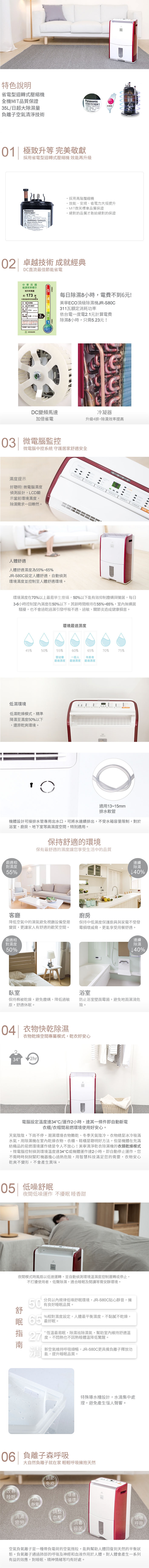 Mistral美寧 JR-S80C - 詳情1