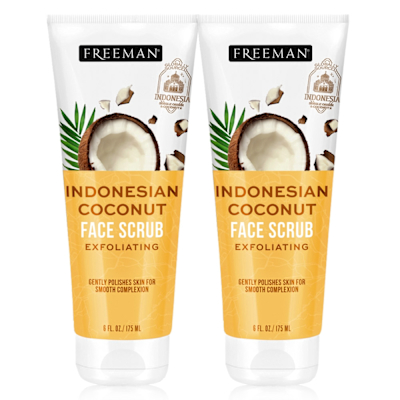 Freeman臉唇專用白皙柔細去角質霜買1送1(175mlx2)★市價1600