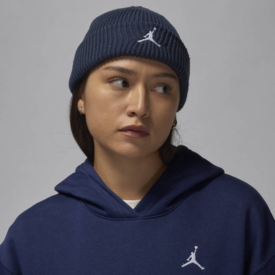 NIKE 耐吉 毛帽-藍色 U J TERRA BEANIE ESS-FZ2055410