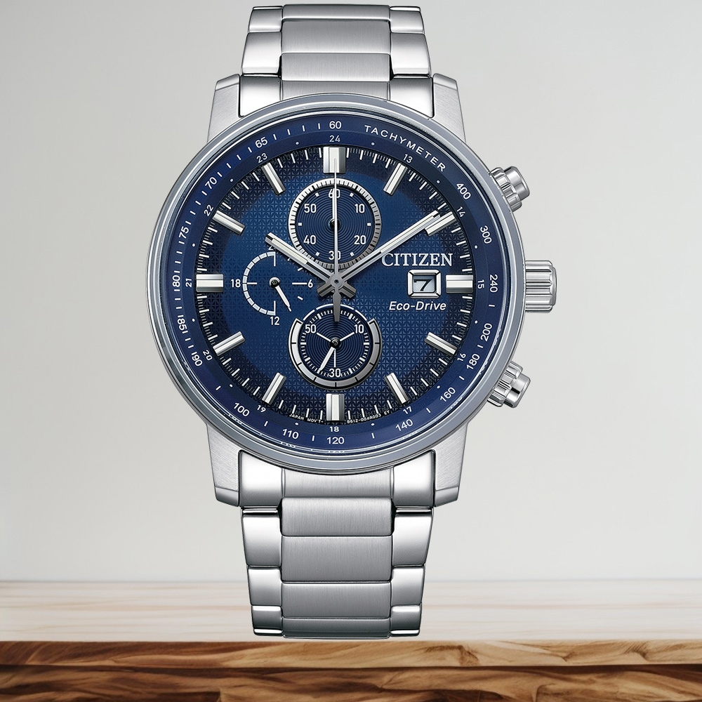 CITIZEN 星辰 亞洲限定 光動能計時手錶-黑43mm CA0840-87L