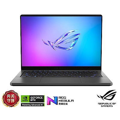 ASUS華碩 ASUS GA403WM 14吋3K電競筆電 (AI 9 HX370/GeForce RTX 5060 8GB/32GB/1TB SSD/日蝕灰/有燈效/ROG Zephyrus G14)