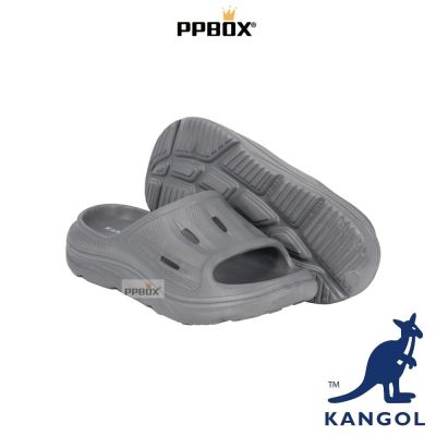 KANGOL 厚底 踩屎鞋 拖鞋 【64518624】