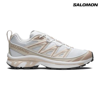 【Salomon索羅門】XT-6 EXPANSE 運動鞋 白/雨天灰/牛津褐