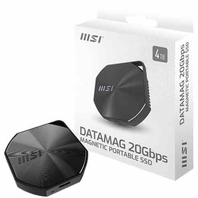 MSI 微星 DATAMAG 20Gbps 1TB 磁吸式外接SSD