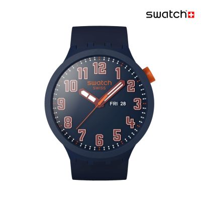 Swatch ESSENTIALLY CONFIDENT 大錶面手錶/男錶/女錶/瑞士製造 SB01S700 (47mm)