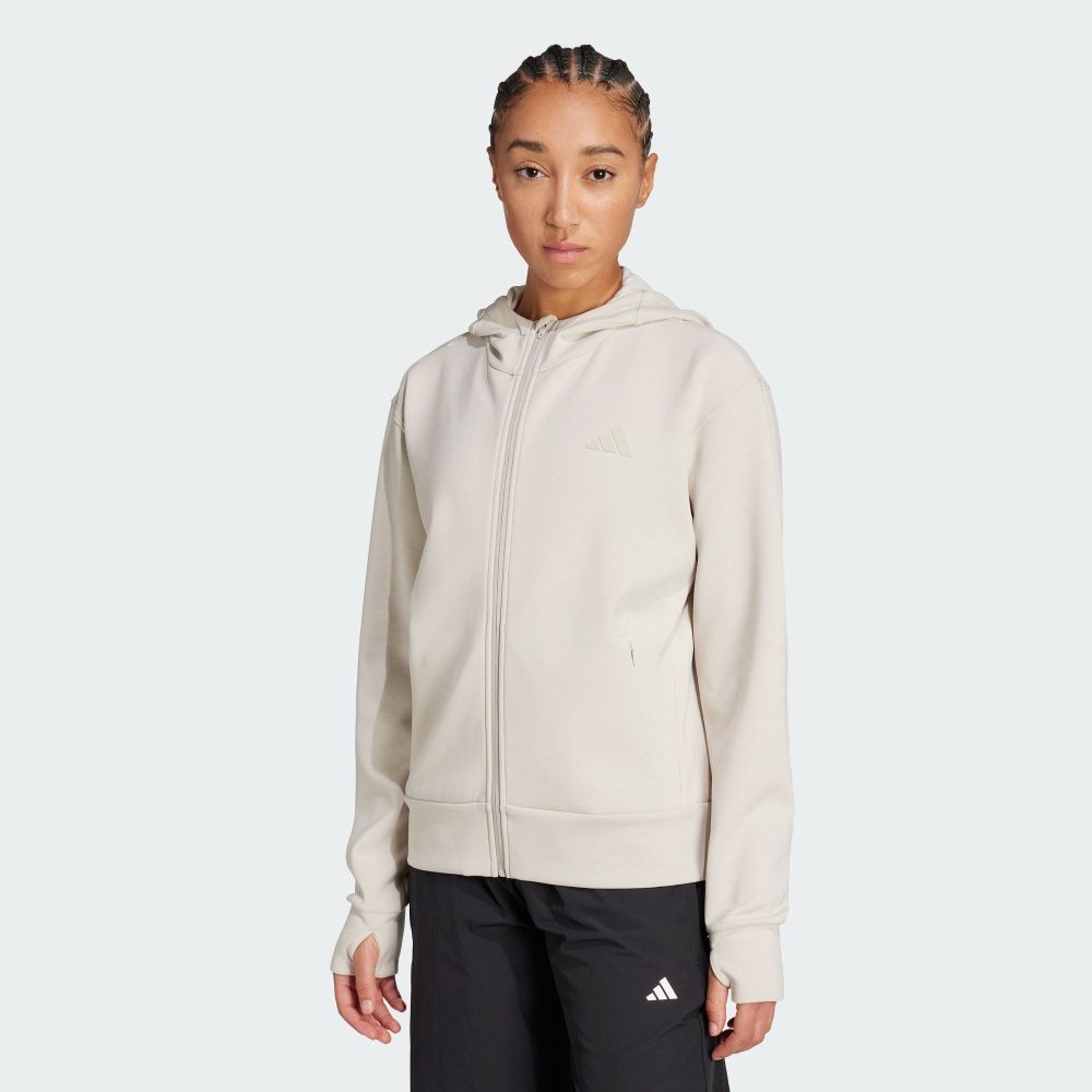 adidas 愛迪達】 連帽外套吸濕排汗女JX7318 | adidas | Yahoo購物中心