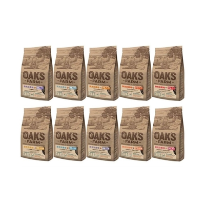 OAKS FARM歐克斯農場-天然無穀 犬飼料 2kg