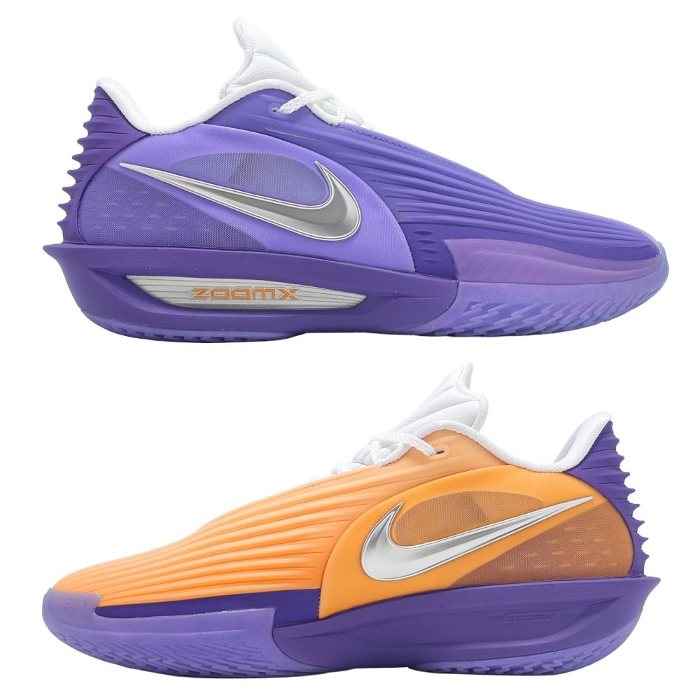 Nike 籃球鞋GT Cut 3 Turbo EP 男鞋Phoenix Suns 鳳凰城太陽隊紫橘