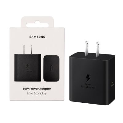 Samsung 三星 原廠 60W 超快充旅充頭 Type C - 黑色 (EP-T6010)