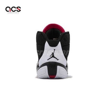 Nike 籃球鞋Air Jordan XXXVIII PF 男鞋白黑紅支撐運動鞋喬丹AJ38