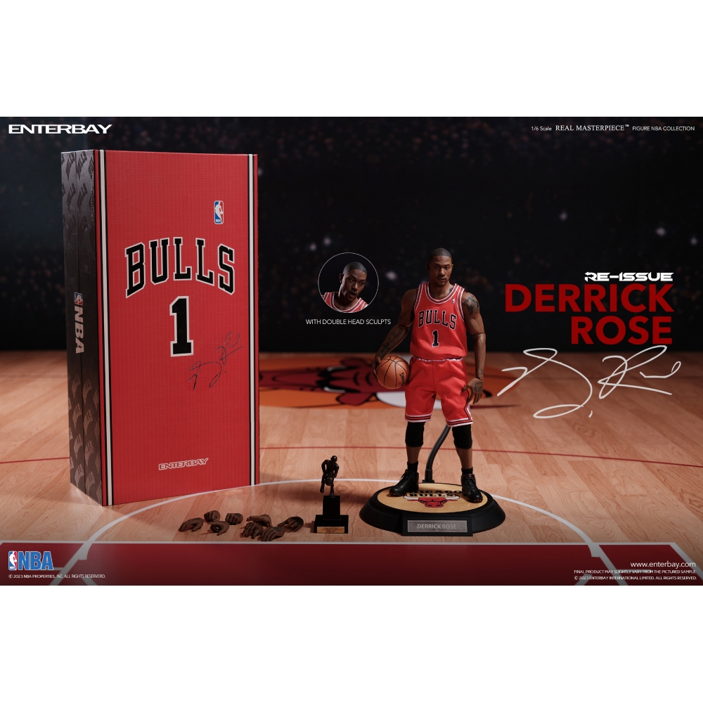 ENTERBAY 1/6 NBA公仔公牛隊Derrick Rose -RM-1046 | 玩偶公仔| Yahoo