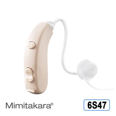耳寶 Mimitakara 數位雙頻耳掛型助聽器 6S47 輕度、中度適用 初學者適用