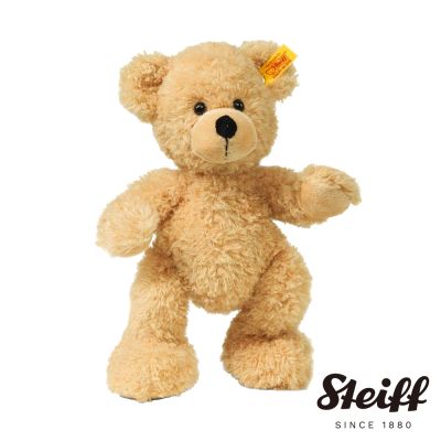 STEIFF德國金耳釦泰迪熊 Teddy Bear Fynn 經典泰迪熊 黃標